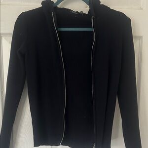 Brandy Melville navy zip up
